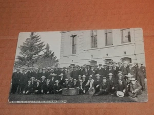 WALLA WALLA WASHINGTON - POSTAL ERA 1907-1915 - ALKS LODGE HOMBRES en SOMBREROS DE PAJA - Imagen 1 de 2