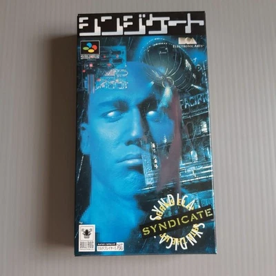 SYNDICATE Nintendo Super Famicom FC Japan Import Free shipping FedEx DHL - Image 1 of 4