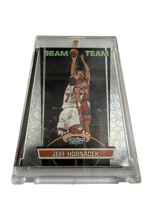 Jeff Hornacek 1992-93 Topps Stadium Club Beam Team #9 Somente membros - Imagem 1 de 2