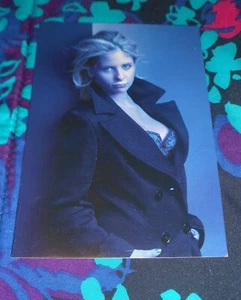 SARAH MICHELLE GELLAR - ¿LECHE ORIGINAL? POSTAL - BUFFY THE VAMPIRE SLAYER - Imagen 1 de 2