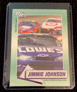 JIMMIE JOHNSON ROOKIE RARE Nascar Lowes 2002 Rookie Review #15 NM+ - Picture 1 of 2