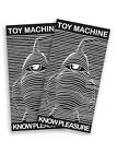 New Toy Machine Know Pleasure Black/White Sticker