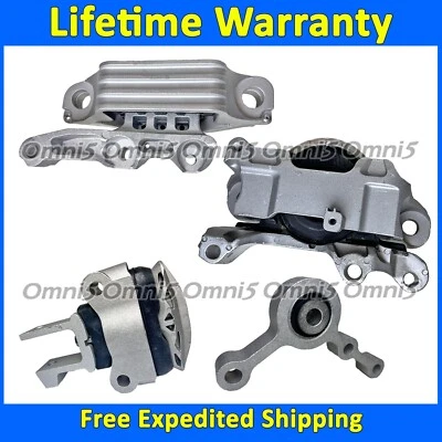 Juego de montaje de motor y transmisión K4310 4 piezas para Ford Maverick 2022-2024 2,5 L FHEV AUTO CVT Foto 1 de 4