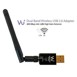 WLAN Stick VU+ Dongle USB 2.0 Wireless Adapter 600 Mbps Wifi inkl.Antenne  - Bild 1 von 3