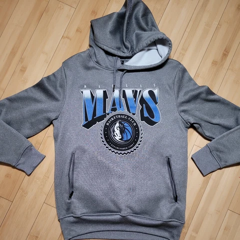 NBA Mavericks Sweatshirt Hoodie Men's Small Long Sleeve Cover
