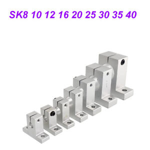 SK8 10 12 16 20 25 30 35 40 Łożysko prętowe szyny liniowej Wspornik Drukarka 3D CNC