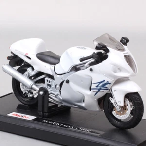 1/18 Scale Maisto Suzuki GSX 1300R Hayabusa Diecast Model Motorcycle Toy Bike - Picture 1 of 12