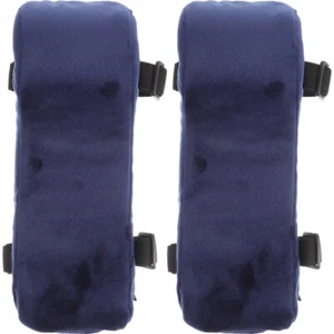 2 Pcs Memory Foam Hand Pillow Office Replaceable Armrest Cushion Covers - Afbeelding 1 van 12