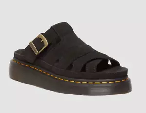 Dr. Martens 41125001 EHSUEDE_MAXXY_SLIDE_BLACK 2025 Latest item - Picture 1 of 10