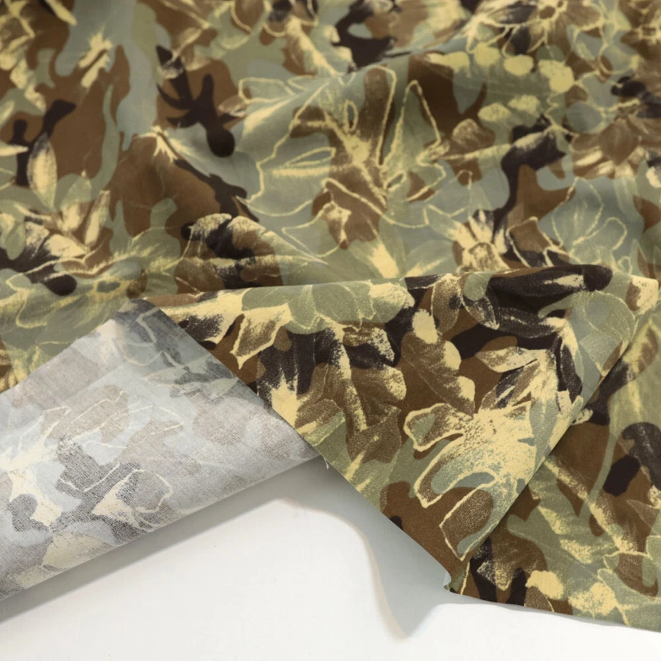 Designer Baumwollstoff weiche Popeline Kleiderstoff Hemd Bluse Stoffe Meterware - Bild 1 von 2