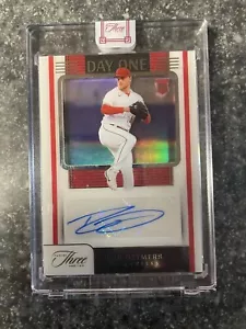 REID DETMERS 🔥 2022 Panini Three and Two DAY ONE RC AUTO #d /35 - Angels - Picture 1 of 2