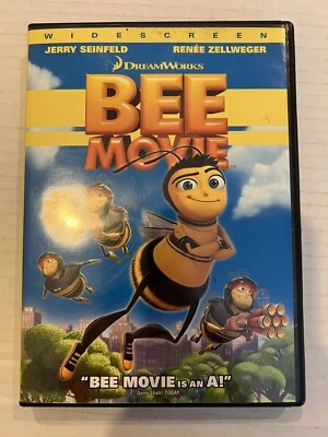 Dreamworks Bee Movie (DVD, 2008, Widescreen) Jerry Seinfeld Animation - Image 1 of 3