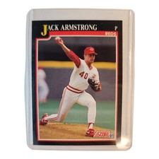 1991 Score #231 Jack Armstrong Cincinnati Reds