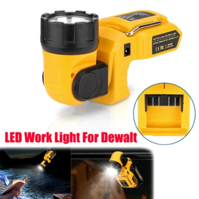 Electric LED Work Light Spotlight Flashlight For DeWalt 12V MAX Li-Ion Battery - Image 1 of 4