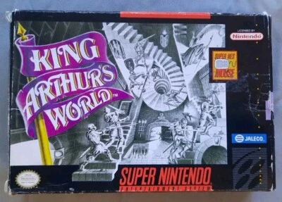 King Arthur's World SNES TESTED Complete In Box Super Nintendo Video Game - Image 1 of 4