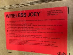 Dish Network Wireless Joey Satellite TV Receiver DN010134 - Picture 1 of 2