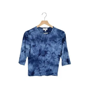 GO COUTURE Girls Tie Dye Shirt (Estimated Size 8 - See Measurements) Blue - NEW - Picture 1 of 6