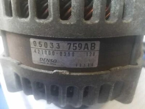 Alternator CHRYSLER SEBRING 07 08 09 10 - Picture 1 of 5