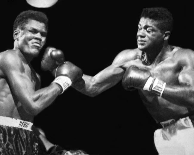 1957 TOMMY JACKSON vs FLOYD PATTERSON Glossy 8x10 Photo Heavyweight Fight Poster - Image 1 of 1