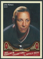 2011 Upper Deck Goodwin Champions #14 Abby Wambach Soccer Card Team USA