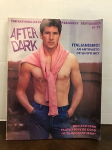 After Dark Magazine Richard Gere On Cover September 1978  Italians in Film - Picture 1 of 4