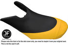 Black Yellow Custom For Seadoo 02-06 Gtx Di 4-Tec Front Vinyl Seat Cover + Strap