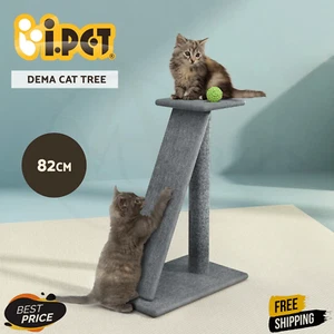 i.Pet Cat Tree Scratching Post Tower Scratcher 82cm Condo Trees House Climb - Picture 1 of 9