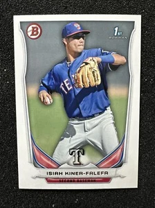 ISIAH KINER-FALEFA #BP49 2014 Bowman Baseball Prospects Novato/Prospecto CANTIDAD - Imagen 1 de 2