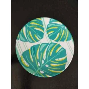(3) Martha Stewart Melamin 8,5 Zoll Palmblatt Dessertteller (Neu mit Etikett) - Bild 1 von 3