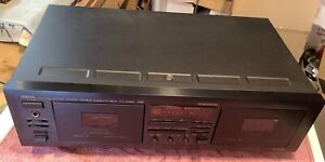 Yamaha KXW362 Twin Cassette Recorder, Boxed ,Ex. Cond., With Cables.