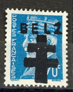 Local France 1944 Liberation overprint Belz MNH - Bild 1 von 1