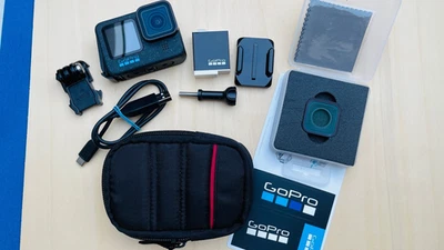 GoPro HERO 12 Black Action Kamera - Schwarz (CHDHX-121-RW) TOP !!! - Bild 1 von 4