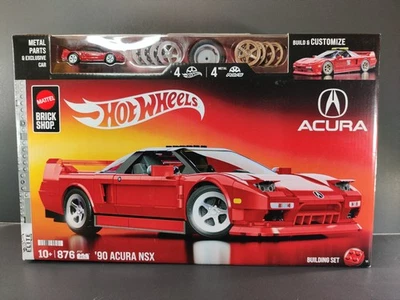 Mattel Brick Shop Hot Wheels Elite Series ’90 Acura Honda NSX  Foto 1 de 3