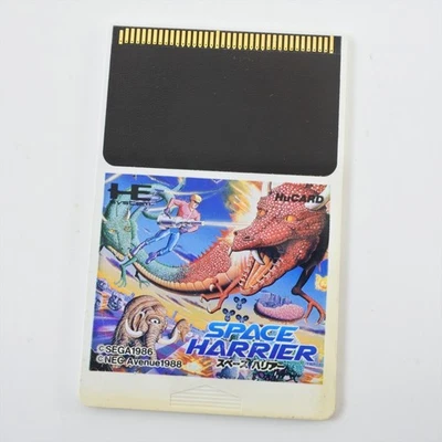 PC Engine Hu SPACE HARRIER Card Only d345 pe - Image 1 of 3