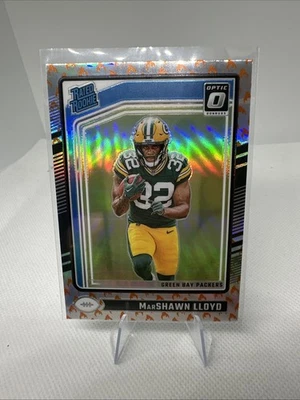 Marshawn Lloyd 2024 Donruss Optic Rated Rookie #275 🔥 Fire Emoji RC - Image 1 of 2