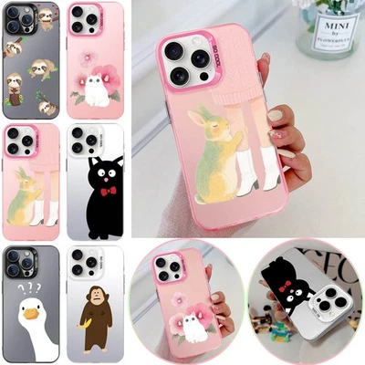 Funda para teléfono Samsung S24 FE S25 Ultra iPhone 17 14 15 16 Pro híbrida recubierta Foto 1 de 4