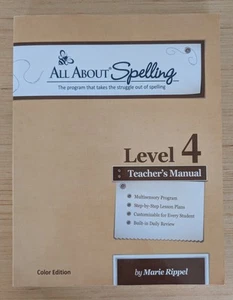 All About Spelling Teacher Manual Color Edition 2024 by Marie Rippel Paperback - Picture 1 of 4