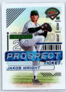 Jakob Wright 2024 Panini Prospect Edition #135 Holo - Picture 1 of 2
