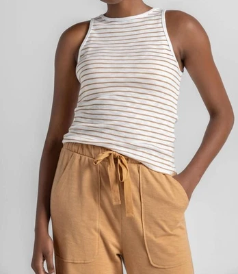 Camiseta sin mangas Lilla P a rayas cuello alto talla XS Foto 1 de 4