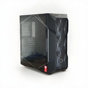 @READ!@ Cooler Master MasterBox TD500 Mesh V2 Gaming Case Glass Side Black PCM06 - Afbeelding 1 van 3