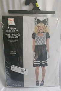 Costume bambola Amscan Creepy taglia S. Vestito Solo Halloween Cosplay - Foto 1 di 3