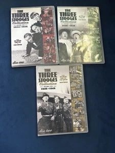 DVD Lot (3) The Three Stooges Collection Volumes 1,3&5 - Picture 1 of 5