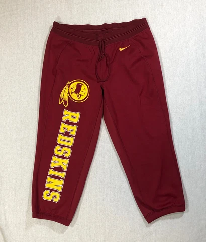 Nike Washington Redskins Jogger Mens M 3/4 Length Therma-Fit Field Apparel NFL Cover