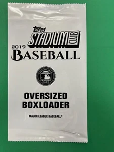 2019 TOPPS STADIUM CLUB OVERSIZE BOX LOADER UNOPENED & SEALED - Picture 1 of 2