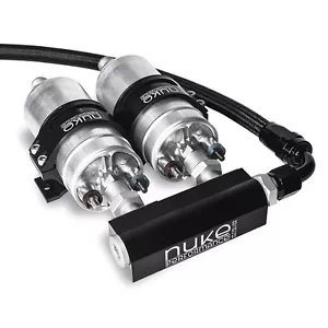 Nuke Performance Billet Collector for 2x Walbro GSL392 Fuel Pumps - Bild 1 von 2