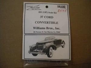 Williams Bros.: 56100: 37 Cord Convertible *actual shipping* - Picture 1 of 2