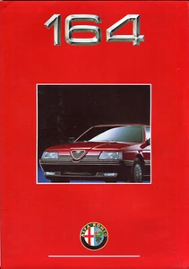 Alfa Romeo 164 January 1991 Italian market sales brochure Twin Spark 3.0 V6 TD - Picture 1 of 1