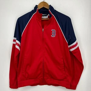 G-III Track Jacket Women's L Red Boston Red Sox MLB Baseball Full Zip - Picture 1 of 10