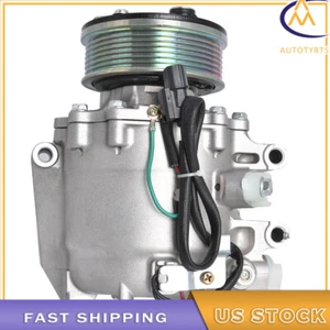 Compresor de aire acondicionado con embrague para Honda Civic 2006 2007 2008 2009 2010 2011 1,8 L - Imagen 1 de 7