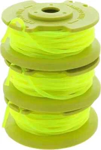 3 Pack Ryobi Premium .080" Twisted Line & Spool-18V-24V-40V Cordless Trimmers - Picture 1 of 3